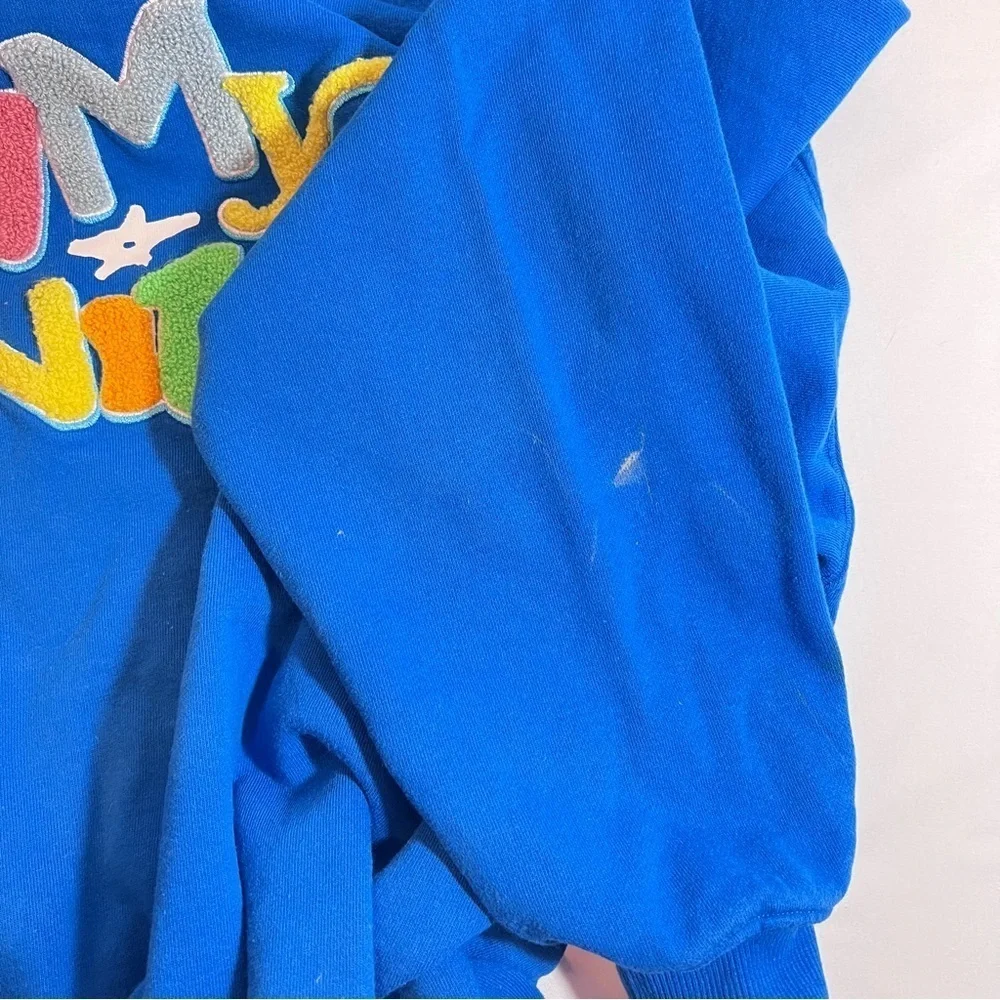 Limited edition 2021 Tommyinnit Blue Sweatshirt Size Large
